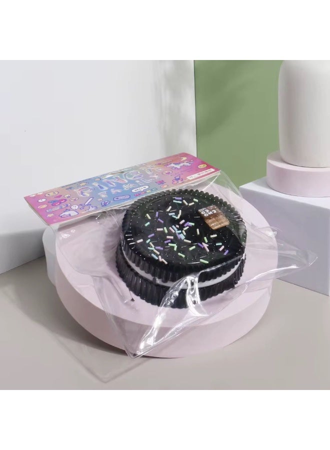 Squishy Biscuit Anti-Stress Squeeze Toy – Soft TPR Fidget Cookie for Anxiety Relief, Decompression, Desk & Travel Use - Image 3